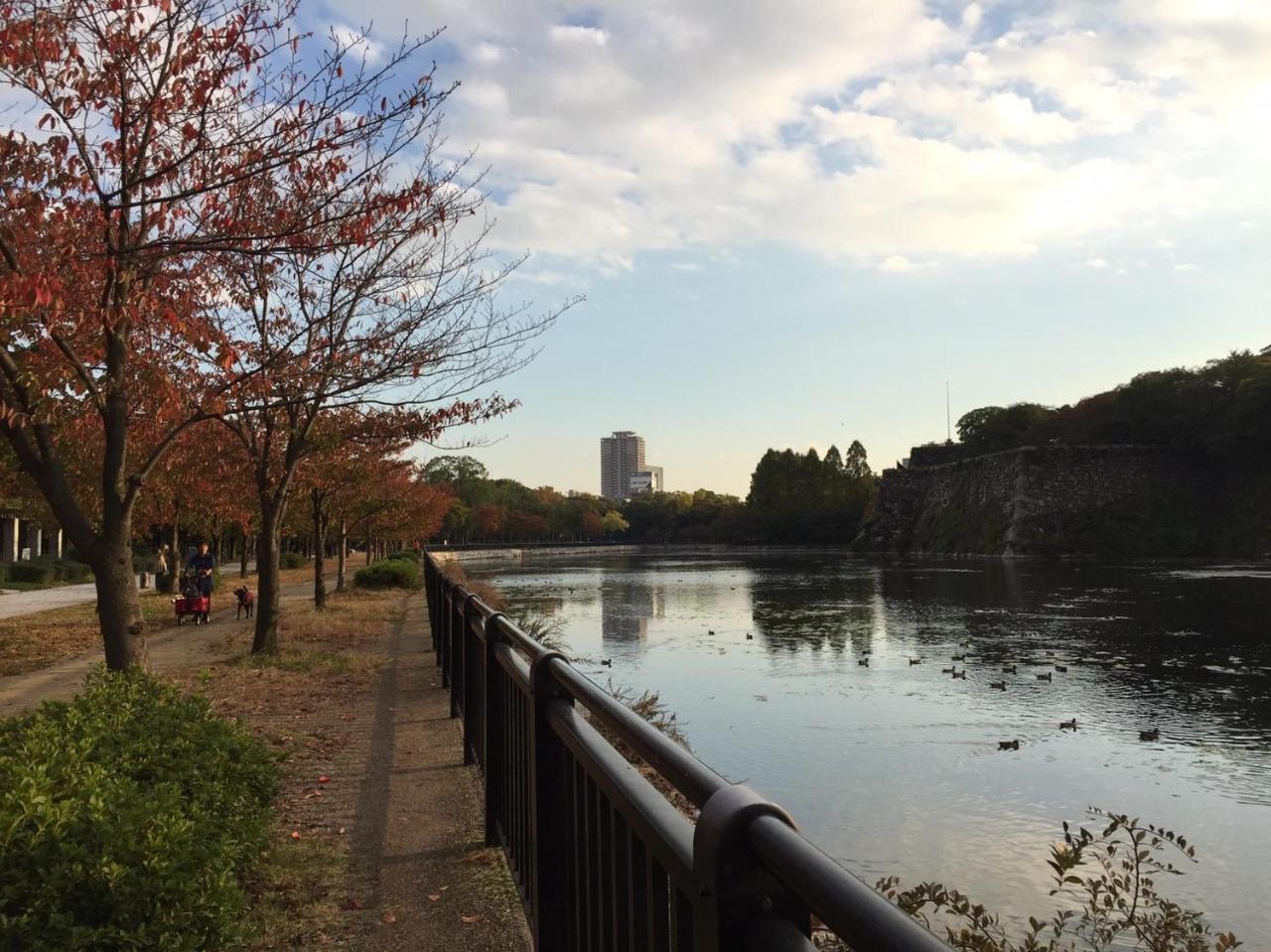 Mikawa House Osaka Castle Hotell Exteriör bild